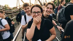 Kort historia: Jag drog ett gammalt skämt i kön – sedan hände något oväntat