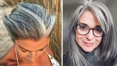 Grått hår är inte en dom: stylister berättar hur man bär det med stolthet och charm