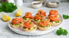 Festliga tarteletter på 15 minuter: 4 goda fyllningar till snacks och mingel