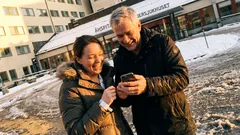 Kort berättelse: Sms:et från pappa fick mig att stanna upp i sjukhusparkeringen