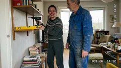 Kort berättelse: Jag skulle bara sätta upp en hylla – men något hann före mig