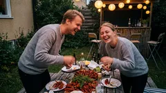 Kort berättelse: Vid kräftskivan sa jag något jag lovat att aldrig säga