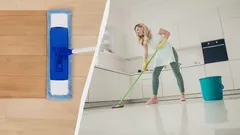 Skinande rena golv utan kemikalier: mormors knep som slår moderna medel