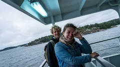 Kort berättelse: Jag drog ett gammalt skämt på färjan – och tappade nästan orden