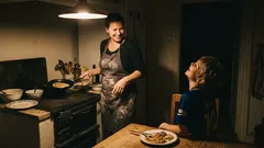 Kort berättelse: Jag var på väg att tappa det i köket när barnet sa en sak