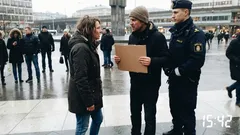 Kort berättelse: Skylten på Sergels torg som fick mig att sluta le