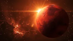 Mars hemligheter: Den stora månen som styr tidvattnet och den ovanliga kratern