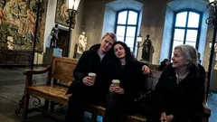 Kort berättelse: Jag drog ett gammalt politiker-skämt i Stadshuset – då vände hon sig om