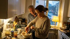 Kort berättelse: En tisdag i köket hörde jag en röst jag trodde jag lämnat