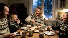 Kort berättelse: Jag drog ett skämt vid julbordet – och rummet bara stannade