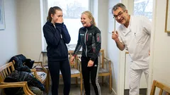 Kort berättelse: Jag tog med en vän till pappas mottagning, då öppnade han munnen