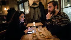 Kort berättelse: Jag var sekunden från att säga något – då såg jag henne