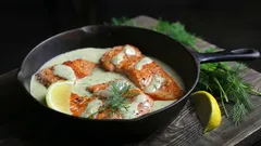 Lyxig lax som på restaurang – ljuvligt recept från fransk stjärnkock