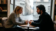 Kort berättelse: Han petade i latten och jag hörde mig själv säga det där