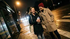 Kort novell: Hon frågade om det var tungt vid övergångsstället