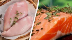 Kyckling eller lax: vilket är hälsosammast för din kost och figur?