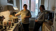 Kort berättelse: Ett enda skämt i matsalen följde mig hela vägen hem