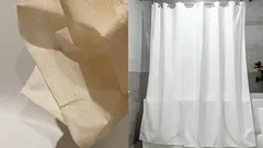 Duschdraperiet blir kritvitt igen: billiga knep för att bli av med gula beläggningar