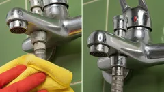 Kalk på kranen försvinner: Så tar du enkelt och billigt bort den – rörmokarens metod