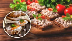 Försvinner från tallriken på en minut: det perfekta pålägget på bröd på 5 minuter med fantastisk smak