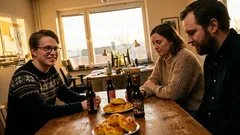 Berättelse: På julfikat sa jag en enda mening som jag fortfarande tänker på