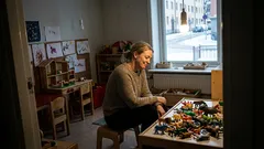 Kort berättelse: Jag kom tidigt till förskolan – och hörde något som fastnade