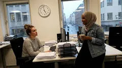 Kort berättelse: Klockan på väggen började kännas som ett hot